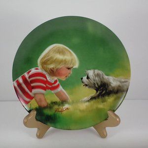 "Making Friends" Zolan's Children & Pets Collection 3rd issue #7395C, 1985